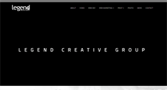 Desktop Screenshot of legendcreative.com